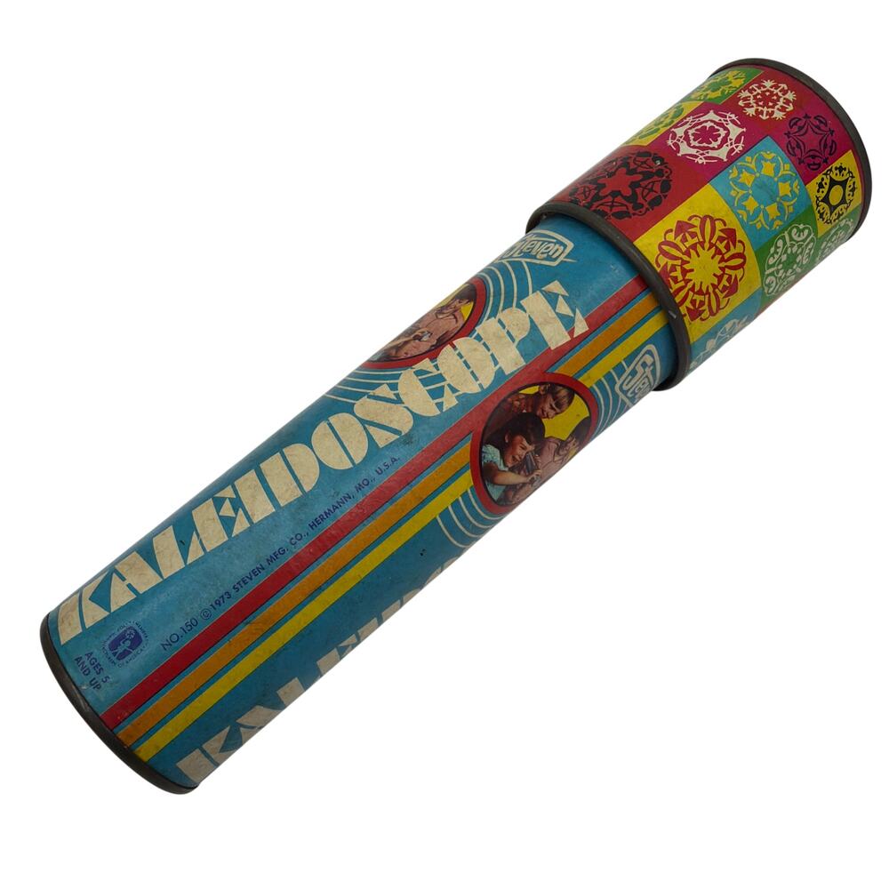 Vintage 1973 Steven Mfg Co No 150 Kaleidoscope 9 Inch
